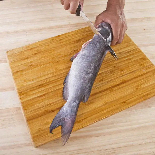Alt view image 4 of 7 - Carving Bread Knife 8 Ultra Sharp Surgical Stainless Steel Serrated All Purpose Kitchen Knife Never Needs Sharpening - As Seen on TV and Live Demonstration