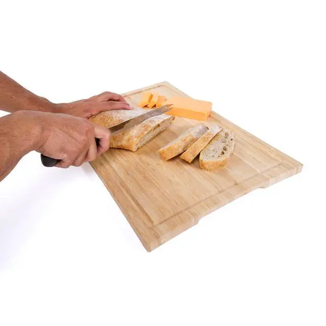 Alt view image 7 of 7 - Carving Bread Knife 8 Ultra Sharp Surgical Stainless Steel Serrated All Purpose Kitchen Knife Never Needs Sharpening - As Seen on TV and Live Demonstration