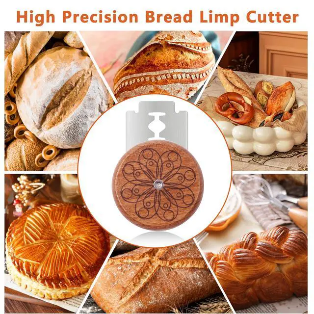 Alt view image 2 of 7 - UFO Bread Lame Cutter for Homemade Sourdough,Bread Scorer Tool for Sourdough with 5 Blades and Storage Cover,Slashing Tool Bread Cutting Knife for Artisan Bread and Baguette Makers,Circle