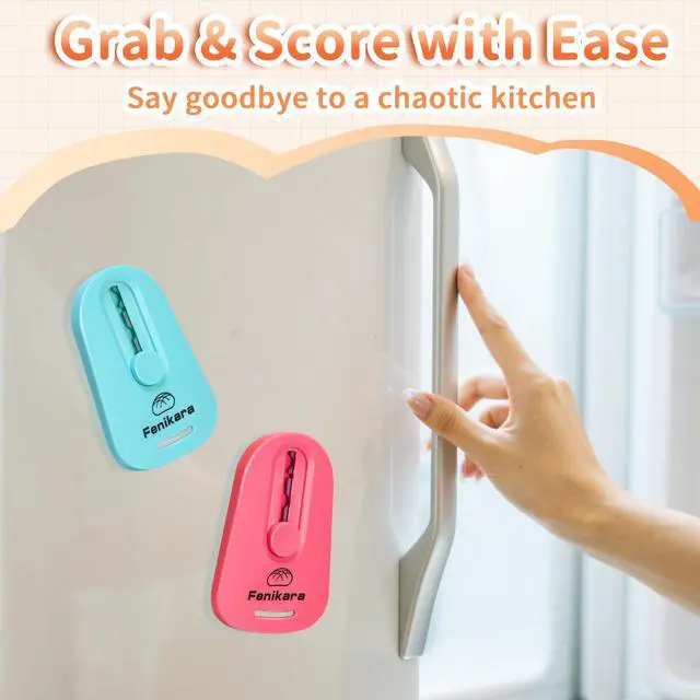 Alt view image 5 of 7 - 2PCS Upgraded Magnetic Sourdough Scoring Tool & Versatile Bread Scoring Tool- Professional Bread Lame for Sourdough Bread baking & Bread Making Tools - Scoring Patterns booklet & Razor Blades
