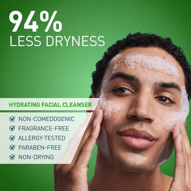 Alt view image 4 of 7 - CeraVe Hydrating Facial Cleanser, Moisturizing Face Wash For Dry Skin, Hyaluronic Acid + Ceramides + Glycerin, Hydrating Cleanser For Normal To Dry Skin, National Eczema Association Certified, 19 Oz