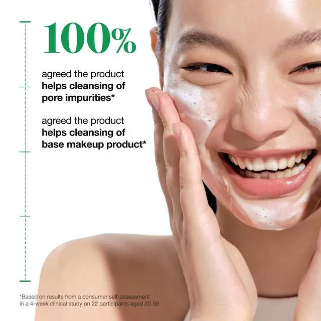 Alt view image 6 of 7 - Anua Heartleaf Quercetinol Pore Deep Cleansing Foam, Face wash for Pore Refining Cleanser, Hydrating Daily Facial Cleanser For Double Cleansing, Gentle Foaming with BHA, Korean Skincare, 5.07 fl.oz.