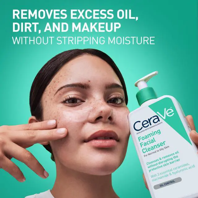 Alt view image 2 of 7 - Foaming Facial Cleanser Designed for Oily Skin, 19 oz