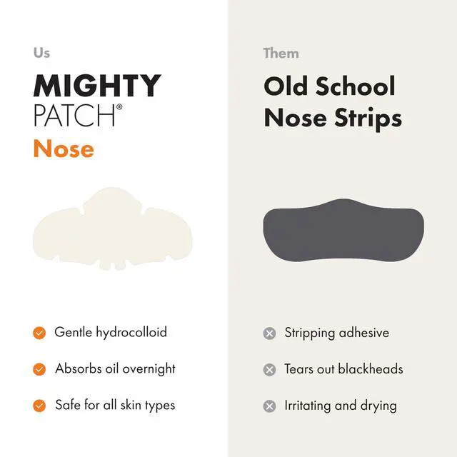 Alt view image 4 of 7 - Mighty Patch Hero Cosmetics Nose Large Hydrocolloid Pore Strips, 10 Ct
