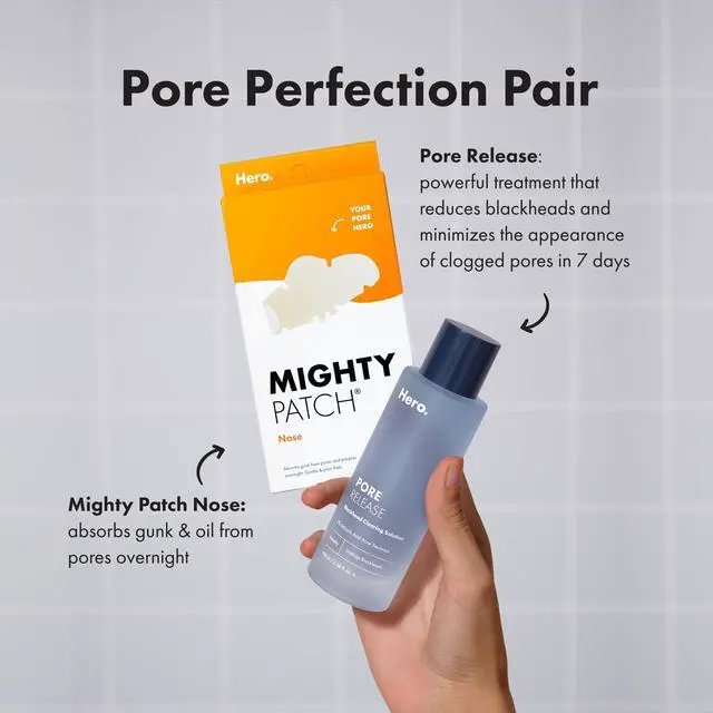 Alt view image 7 of 7 - Mighty Patch Hero Cosmetics Nose Large Hydrocolloid Pore Strips, 10 Ct