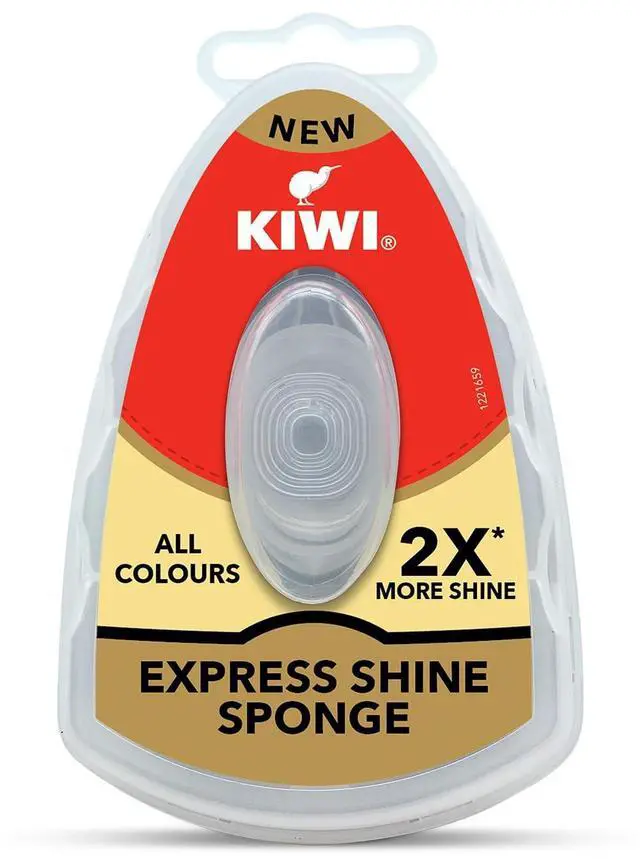 Main image of KIWI Express Shine Instant Sponge Shoe Polish , 5ml Wax Leather