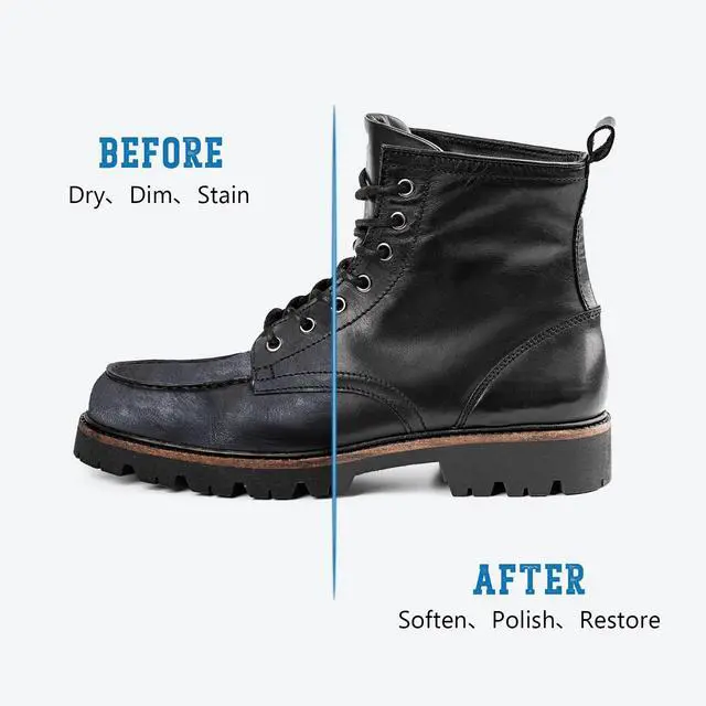 Alt view image 5 of 7 - MEKER Mink Oil, Mink Oil for Leather Boots, All-Natural Leather Conditioner with Sponge, Restore Shoes, Jackets, Hats, Baseball Gloves, Saddles and Harnesses, 3.52oz