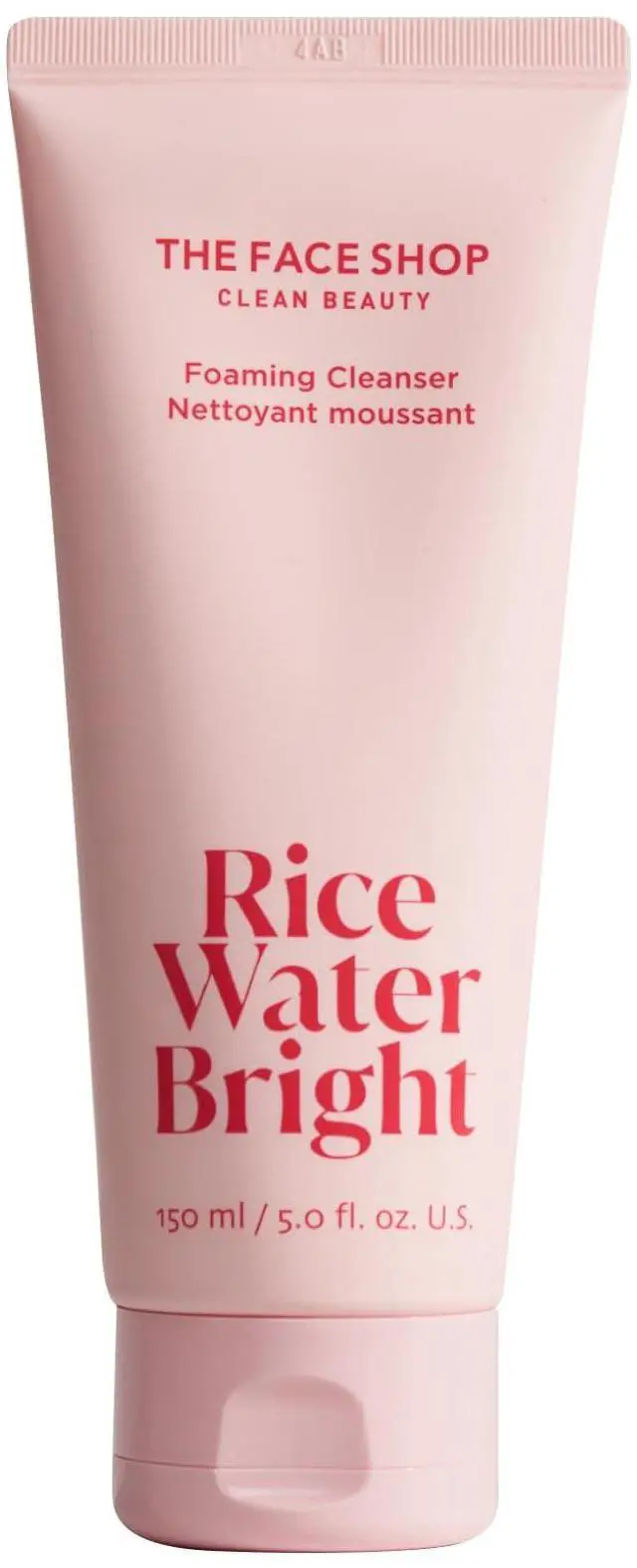 Main image of Rice Water Bright Foaming Cleanser, Hydrating Korean Face Wash with Ceramides, Deep Pore Cleansing, All Skin Types, Gentle Skincare, Vegan, 5.0 fl. oz.