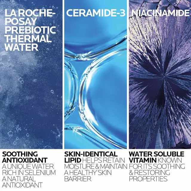 Alt view image 2 of 7 - La Roche-Posay Toleriane Hydrating Gentle Facial Cleanser, Daily Face Wash with Ceramide and Niacinamide for Normal to Dry Sensitive Skin, Oil-Free, Fragrance Free