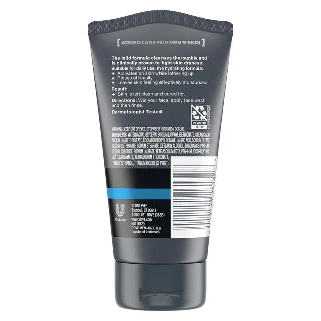Alt view image 2 of 7 - DOVE MEN + CARE Face Wash Hydrate Plus, 5 Fl Oz