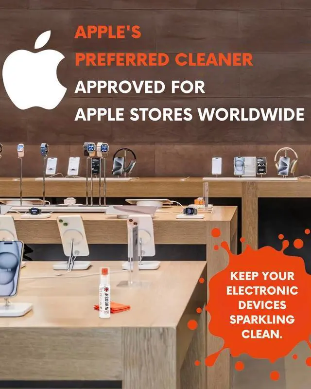 Alt view image 6 of 7 - WHOOSH! Screen Shine Go - 1 fl oz Refillable Screen Cleaner Kit with Microfiber Cloth for MacBook, Phone, iPad & Eyeglasses - Powerful Streak-Free Cleaning - Pocket-Sized, TSA-Approved for Travel