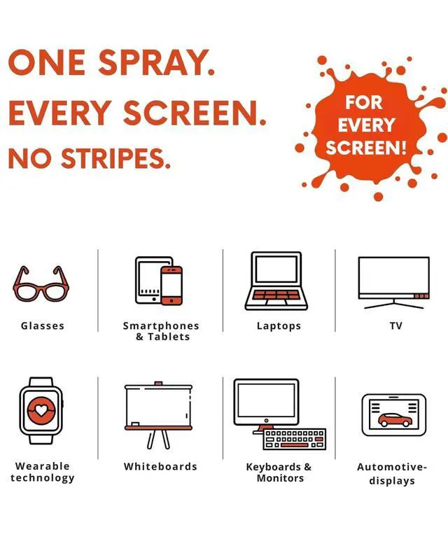 Alt view image 7 of 7 - WHOOSH! Screen Shine Go - 1 fl oz Refillable Screen Cleaner Kit with Microfiber Cloth for MacBook, Phone, iPad & Eyeglasses - Powerful Streak-Free Cleaning - Pocket-Sized, TSA-Approved for Travel