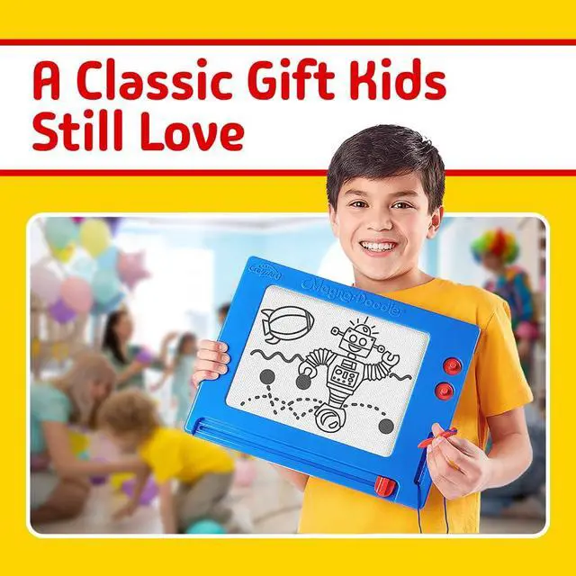 Alt view image 6 of 7 - Cra-Z-Art Retro Magna Doodle Magnetic Drawing Board