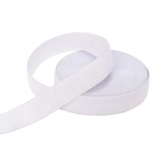 Alt view image 2 of 7 - Elastic Bands for Sewing White 1 Inch 12 Yard High Elasticity Knit Spool Sewing Band for Waistbands Pants Clothes and Crafts DIY, Airisoer