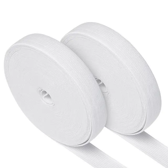 Alt view image 3 of 7 - Elastic Band for Sewing, 3/4 Inch x 12 Yard High Elasticity Sewing Elastic Bands for Waistbands Pants Clothes and Crafts DIY, White
