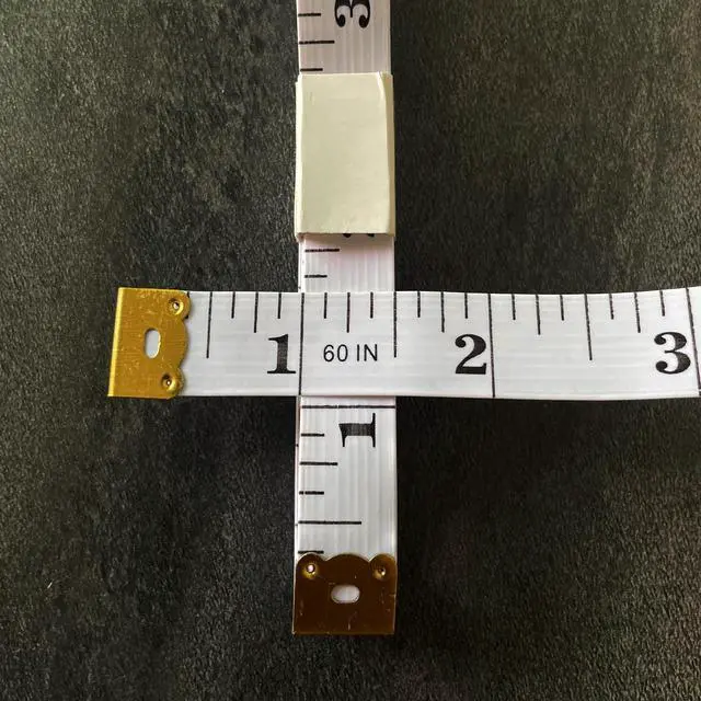 Alt view image 4 of 7 - Soft Tape Measure Double Scale Measuring Tape Body Sewing Flexible Tailor Craft Vinyl Ruler for Weight Loss Medical Body Measurement, Has Centimetre Scale on Reverse Side (2pcs White-60 inch)
