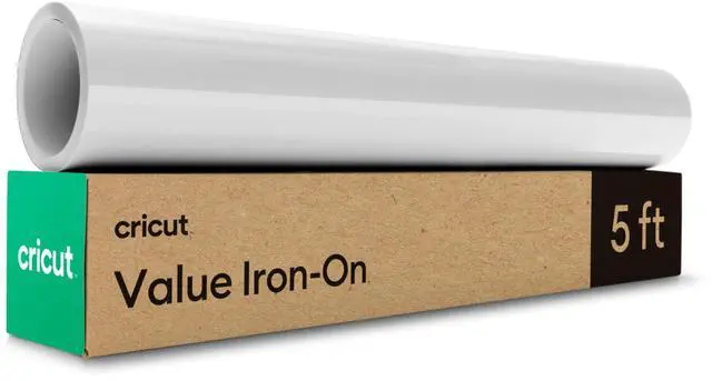 Main image of Cricut® Value Iron-On, White (12 in x 5 ft)