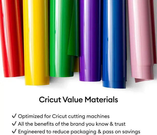 Alt view image 7 of 7 - Cricut® Value Iron-On, White (12 in x 5 ft)
