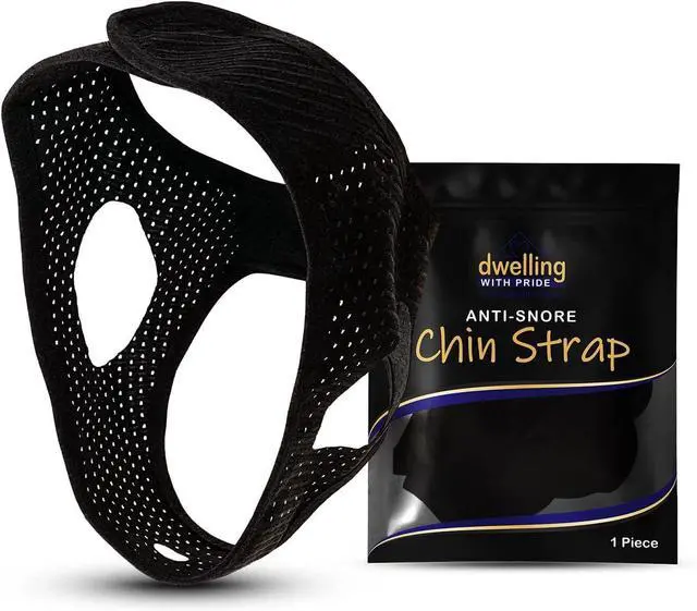 Main image of Anti Snore Chin Strap - Anti-Dry Mouth Chin Strap for CPAP Users - Stop Noise - Snoreless Sleeping Solution for Men and Women - Breathing Aid for Snoring