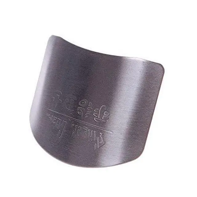 Alt view image 5 of 7 - wefaner Stainless Steel Finger Guards for Cutting, Hand Protector Finger Protector Avoid Injury When Cutting Vegetables, Meat, Slicing and Dicing Safe Chopping Tools.
