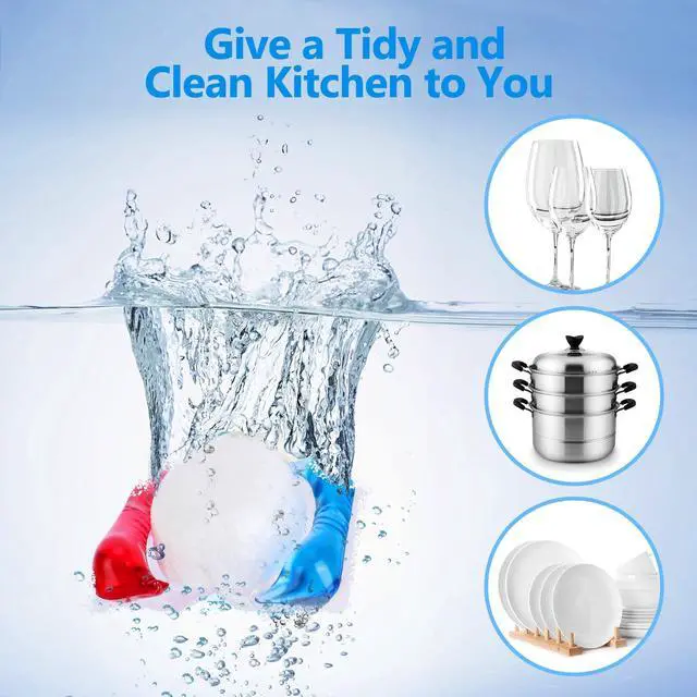 Alt view image 6 of 7 - 32 Count Dishwasher Pods, No Pre-Rinse Dishwasher Detergent Soap On Stain and Grease, Leaving a Virtually Spotless Shine,Dishwasher Detergent for Deep Cleaning