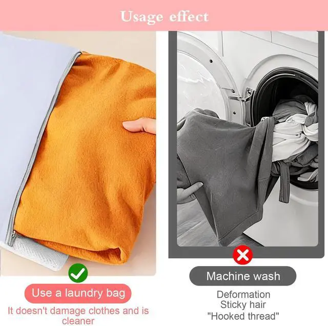 Alt view image 6 of 7 - 3 Pack Mesh Zipper Laundry Bags (1 Oversized 1 Large 1 Medium), Washable for Delicates Lingerie Bra Socks, Washing Machine Bag for Bed Sheets Sweaters Coats & Big Clothing