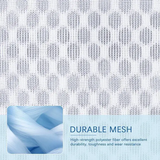 Alt view image 2 of 7 - 3Pcs Honeycomb Mesh Laundry Bags for Delicates, 12 x 16 inches Lingerie Bags for Washing Delicates(3 Medium)