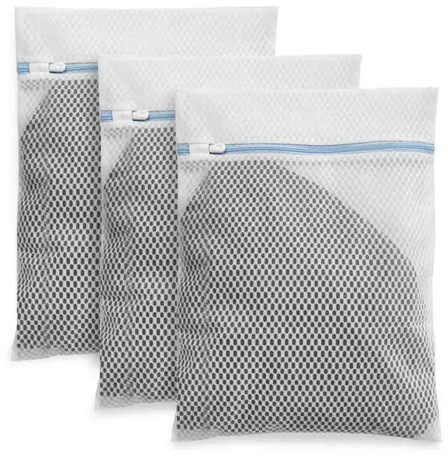 Main image of Laundry Bags for Delicates,3Pcs, Honeycomb Mesh,12 x 16 Inches
