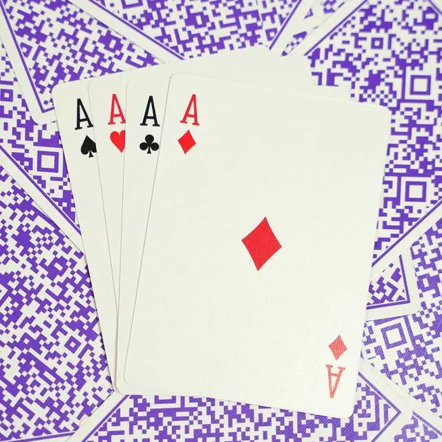 Alt view image 3 of 5 - The Game Night Company Playing Cards, Standard Index Poker Size, Classic Deck of Cards for Poker, Blackjack, Family Game Night & Card Games, Fun for All Ages