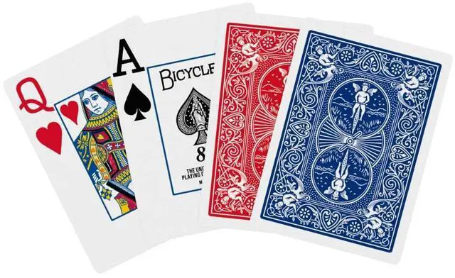 Alt view image 3 of 3 - Jumbo Index Playing Cards 2 Pack Large Print Poker Size