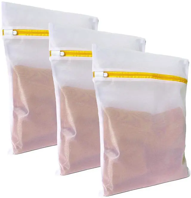 Main image of 3 Pack Mesh Laundry Bags for Daily Essentials 16inx20in LAUNDRY CLUB®