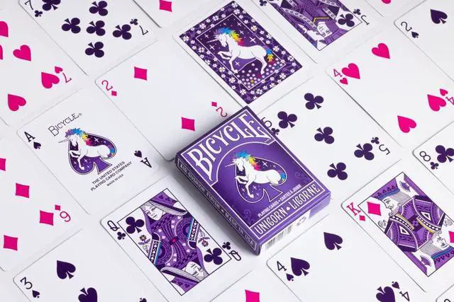 Alt view image 4 of 7 - Unicorn Playing Cards, Standard Index, 1 Deck