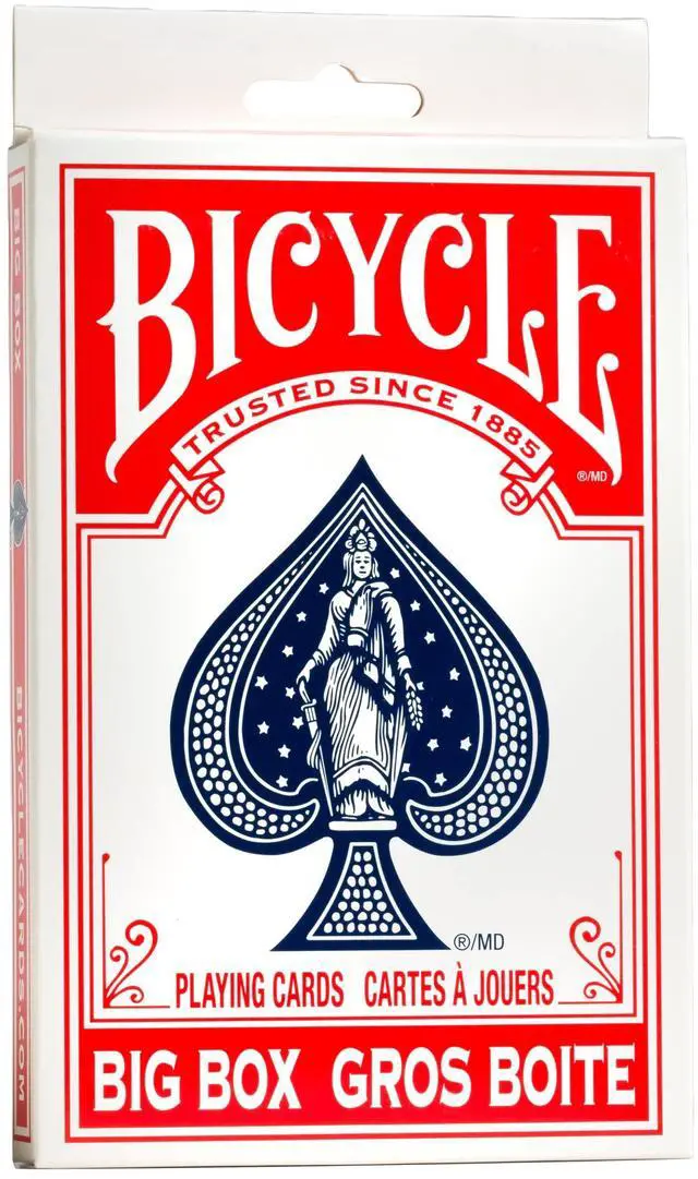 Main image of Big Box Playing Cards - Red