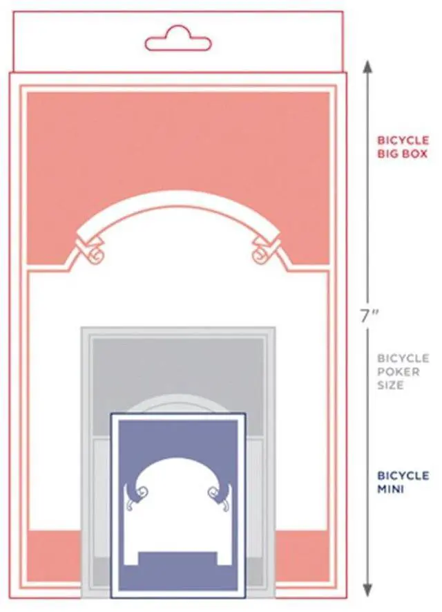 Alt view image 4 of 7 - Big Box Playing Cards - Red