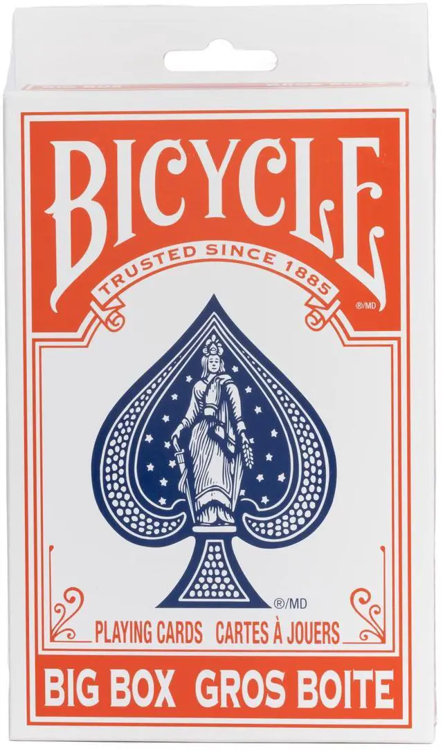 Alt view image 2 of 7 - Big Box Playing Cards - Red