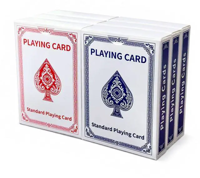 Main image of Playing Cards 6 Pack, Decks of Cards, Standard Playing Cards Bulk