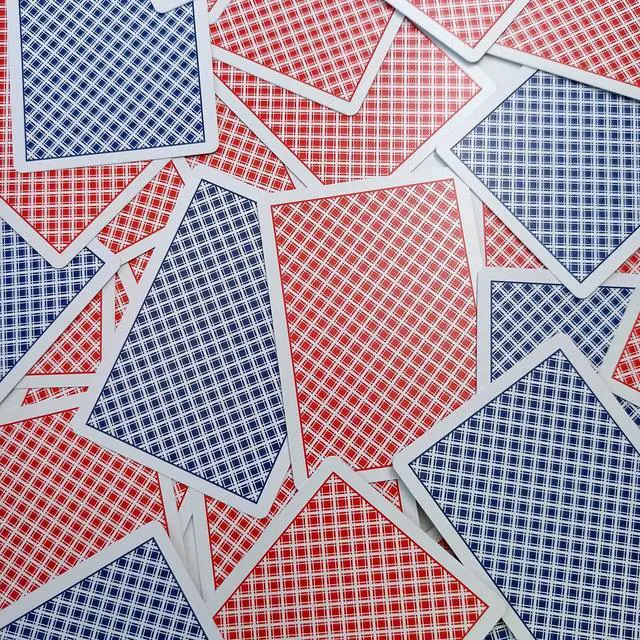 Alt view image 5 of 7 - Plastic Playing Cards, Poker Size, Casino Quality, Jumbo Index, Waterproof & Washable, Perfect for Texas Holdem Poker, 1 Blue Deck & 1 Red Deck