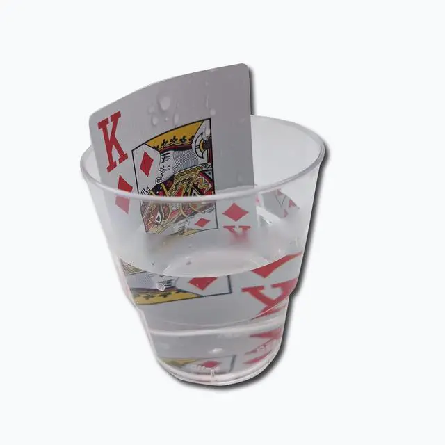 Alt view image 7 of 7 - Plastic Playing Cards, Poker Size, Casino Quality, Jumbo Index, Waterproof & Washable, Perfect for Texas Holdem Poker, 1 Blue Deck & 1 Red Deck