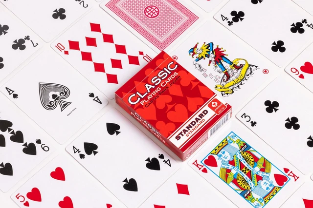 Alt view image 3 of 5 - Classic Playing Cards 12 Pack, Standard Index, Red and Blue Casino Quality Bulk Playing Card Decks, Bulk Playing Cards for Poker, Black Jack, Euchre, Card Games, and Family Game Night