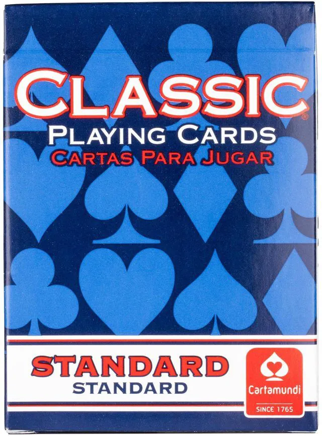 Alt view image 4 of 5 - Classic Playing Cards 12 Pack, Standard Index, Red and Blue Casino Quality Bulk Playing Card Decks, Bulk Playing Cards for Poker, Black Jack, Euchre, Card Games, and Family Game Night