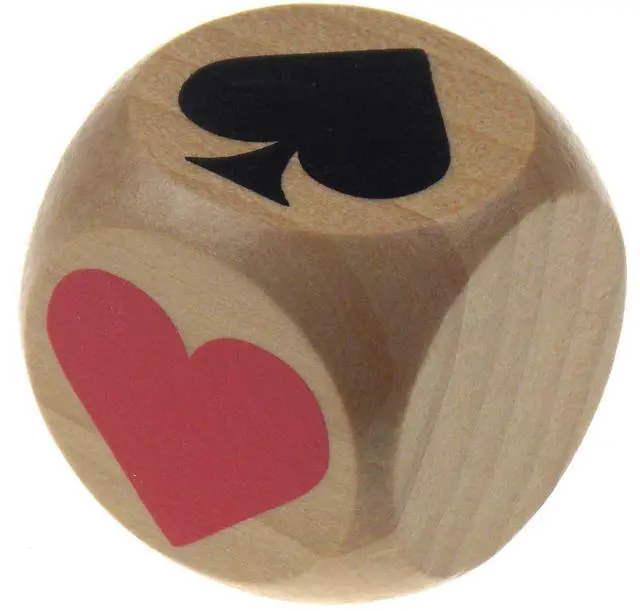 Main image of Trump Suit Marker Indicator with Large Pips for Euchre Bridge Pinochle and Other Card Games - 1.6"" (40mm)