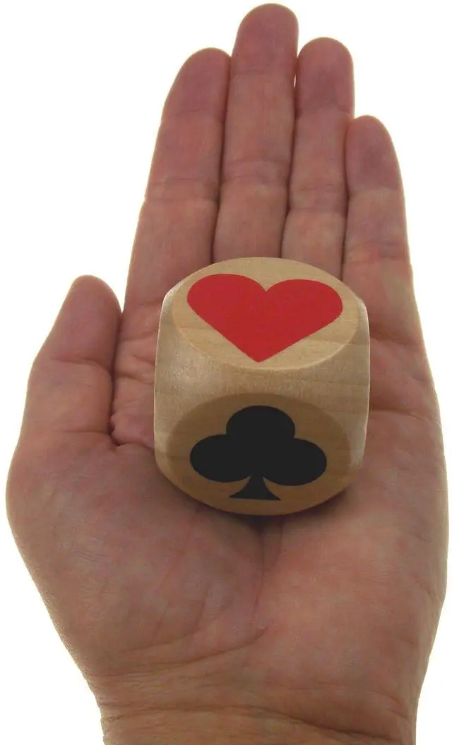 Alt view image 5 of 6 - Trump Suit Marker Indicator with Large Pips for Euchre Bridge Pinochle and Other Card Games - 1.6"" (40mm)