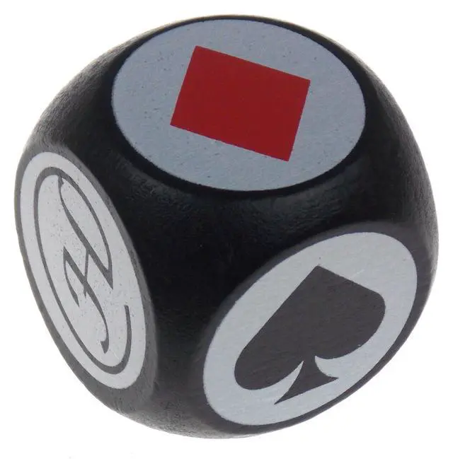 Alt view image 4 of 7 - Euchre Playing Cards Bundle - 2 Euchre Decks in One Box with Black & White Suit Marker Dice