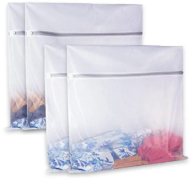 Main image of Laundry Mesh Bag-Heavy Duty Mesh Laundry Bags,Laundry Bags Mesh Wash Bag for Washing Machine-Supper Zipper Net Laundry Bag for Travel,Lingerie,Sweater,Garment,Undergarment 424Inch×24Inch