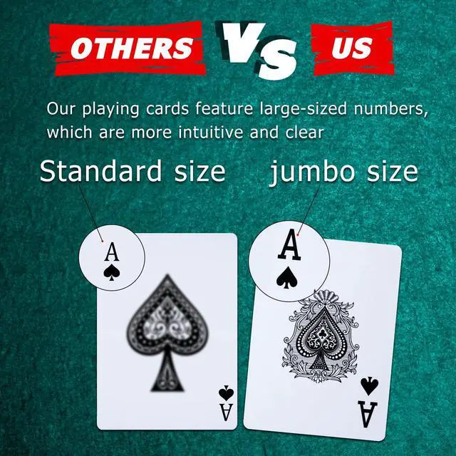 Alt view image 5 of 7 - Playing Cards 12 Pack,Standard Index,Red and Blue Backs,Large Digital Printing is Easy to Read,BlackjackEuchre, Canasta Card Game, Poker CardsRed/Blue