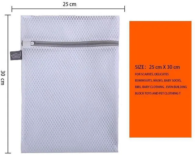 Alt view image 2 of 5 - Small Laundry Mesh Wash Bag, Garment Bag for Washing Sock, 3S
