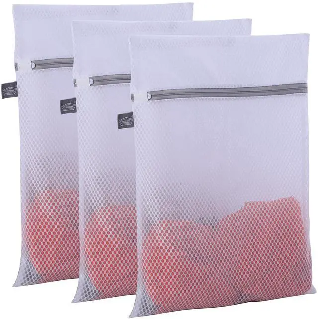 Main image of Small Laundry Mesh Wash Bag, Garment Bag for Washing Sock, 3S