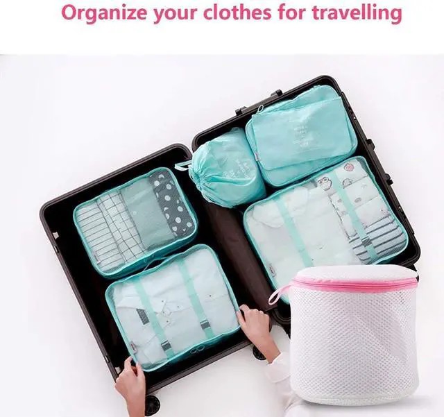 Alt view image 6 of 7 - Mesh Laundry Bags, 3PCS Bra Laundry Bags with Zips, Bra Wash Bags Mesh Wash Bags, Reuse Washing Machine Bag for Delicates, Blouse, Hosiery, Underwear, Lingerie, Baby Clothes