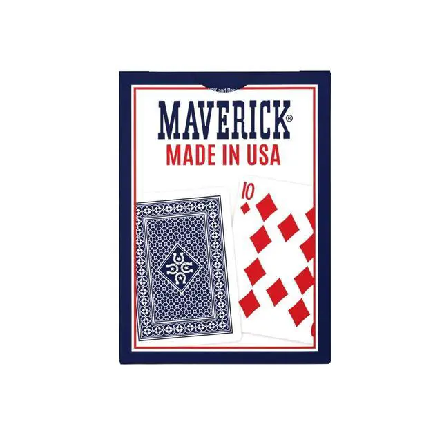 Alt view image 7 of 7 - Playing Cards 12 Pack, Made in USA, New and Improved Quality, Standard Index, Red and Blue Decks, Bulk Playing Cards for Poker, Card Games, and Family Game Night