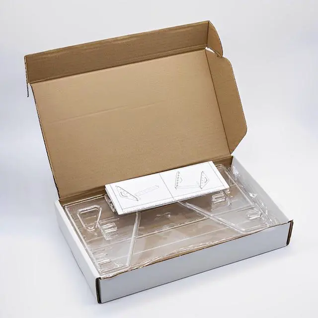 Alt view image 7 of 7 - 4-Tier Clear Acrylic Nail Polish Organizer Stand